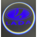 Логотип підсвічування двері Лада Lazer door logo LADA Логотип підсвічування двері Лада Lazer door logo LADA