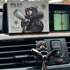 Ароматизатор в решітку авто Ведмедик пілот