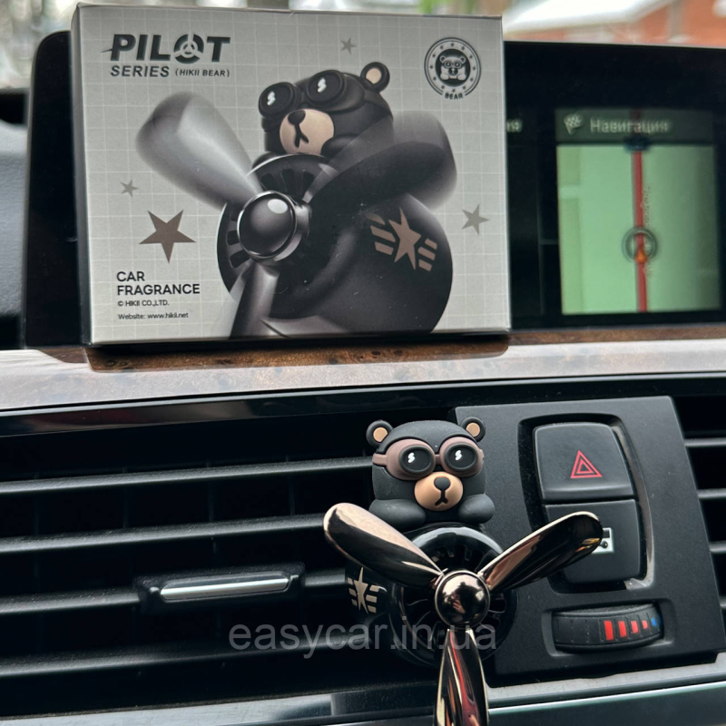 Ароматизатор в решітку авто Ведмедик пілот Ароматизатор в решітку авто Ведмедик пілот