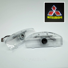Логотип підсвітка дверей Мітсубіші Lazer door logo light MITSUBISHI