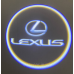 Логотип підсвічування двері Лексус Lazer door logo LEXUS