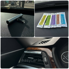 Ароматизатор в решітку графіт + 5 запахів у подарунок!