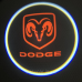 Логотип підсвічування двері Додж Lazer door logo DODGE Логотип підсвічування двері Додж Lazer door logo DODGE
